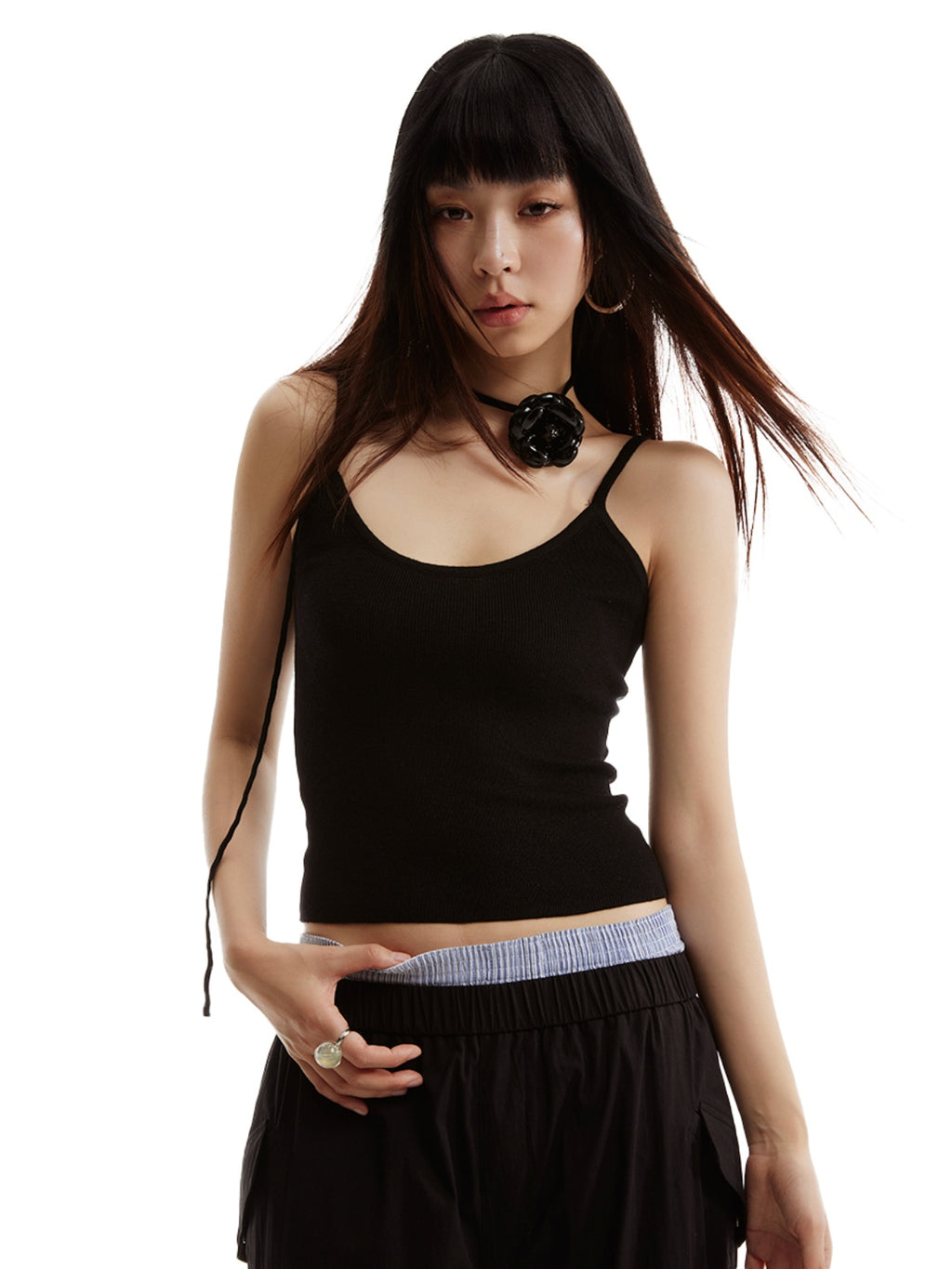 FUNKYFUN Knitted Sling Vest