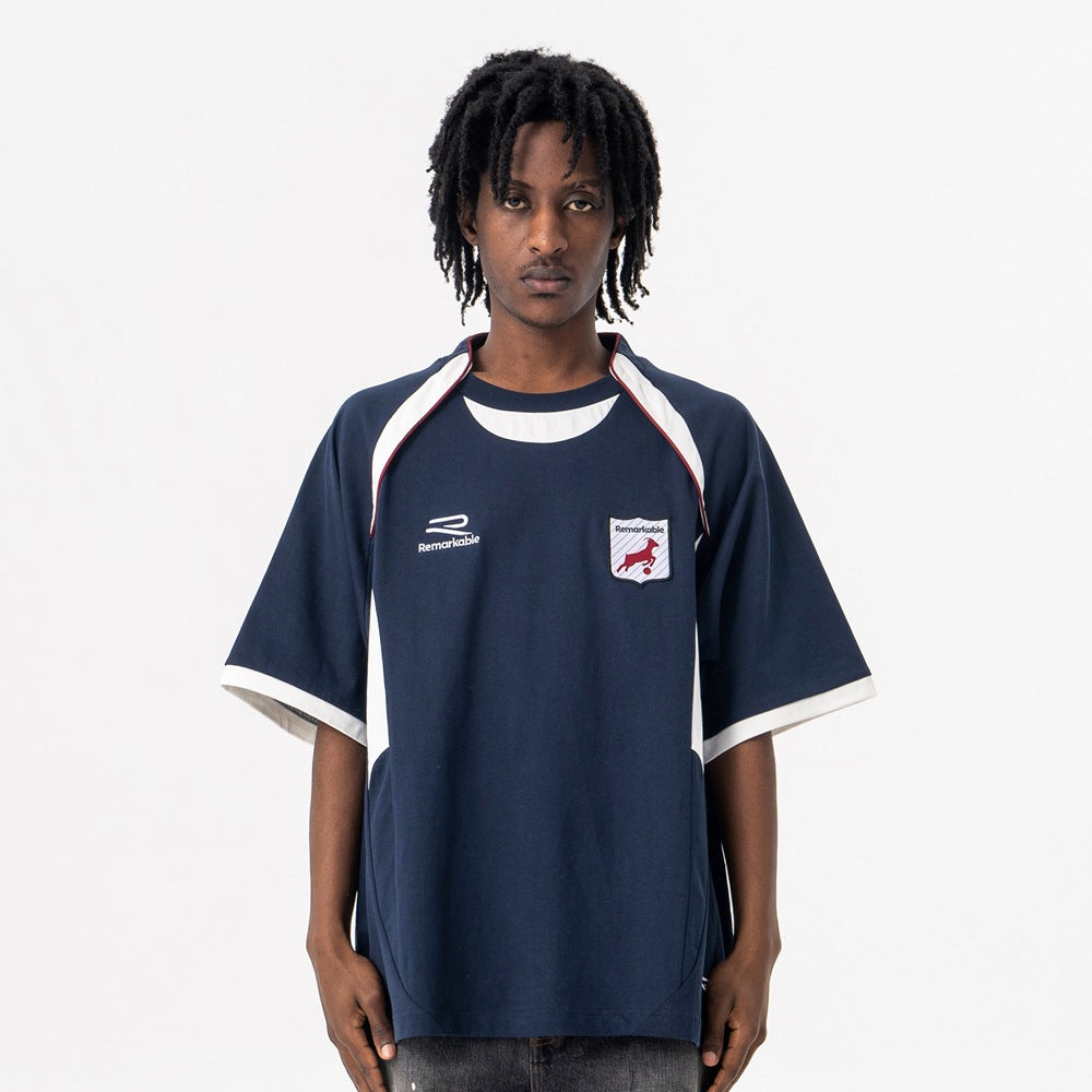 FORGIVNESS REMARKABLE quick-drying splicing sports Tee