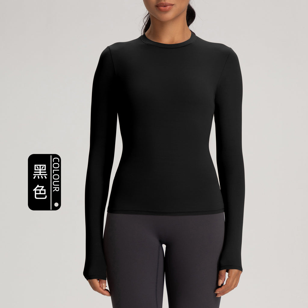 Athena Lulu High Stretch Crew Neck Sport Fitness Long Sleeve Top