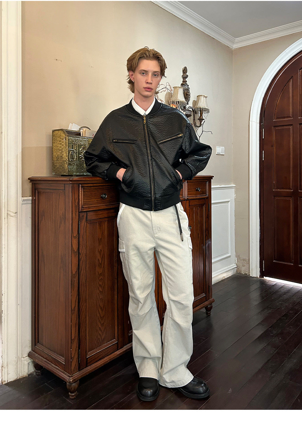 EME Vintage Pleated Jacket