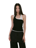 WITHMIN Slim Fit Neck Sling Vest