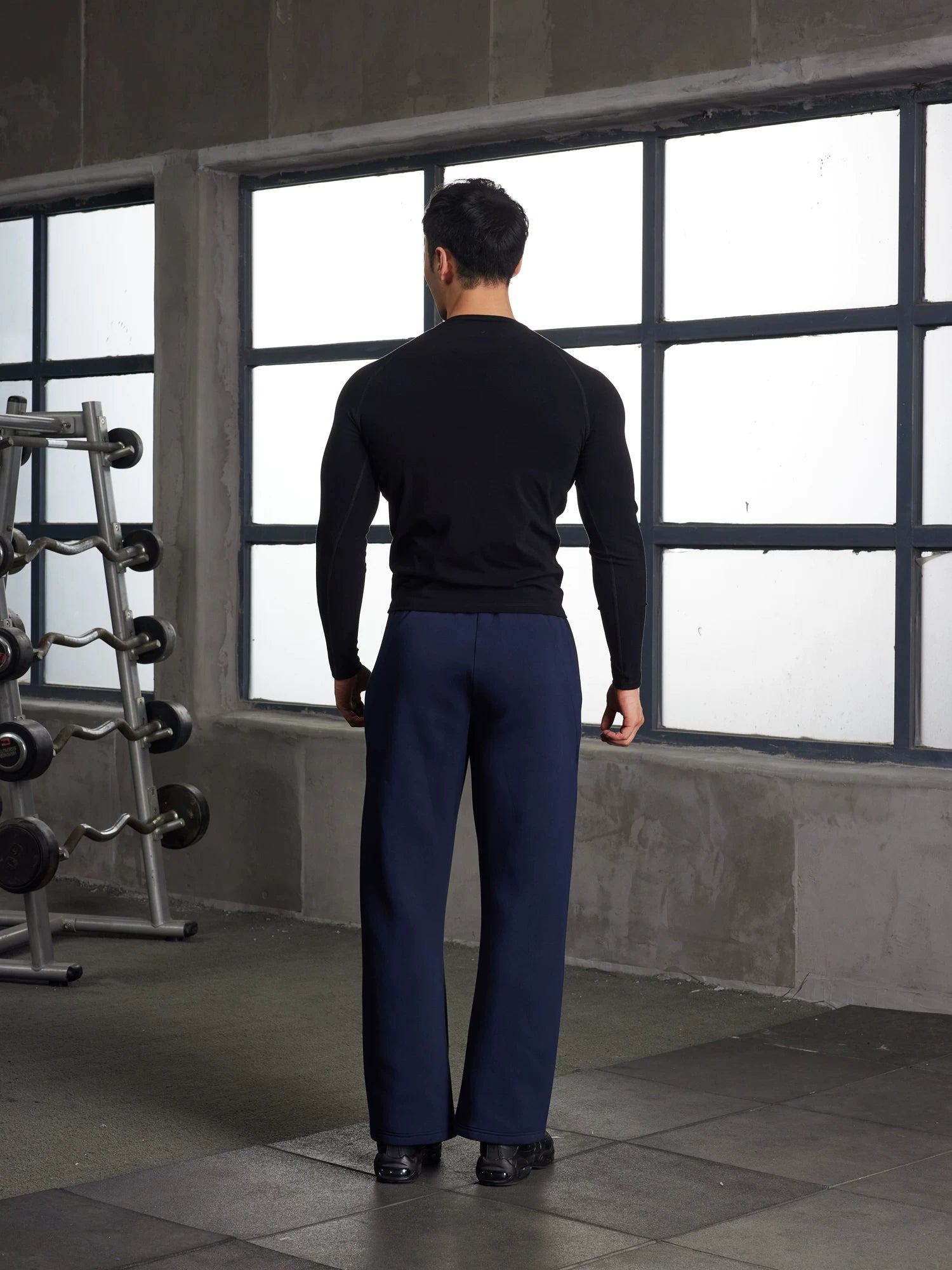 AFTERGLOW Skin-friendly Base Casual Warm Slim Long Sleeves