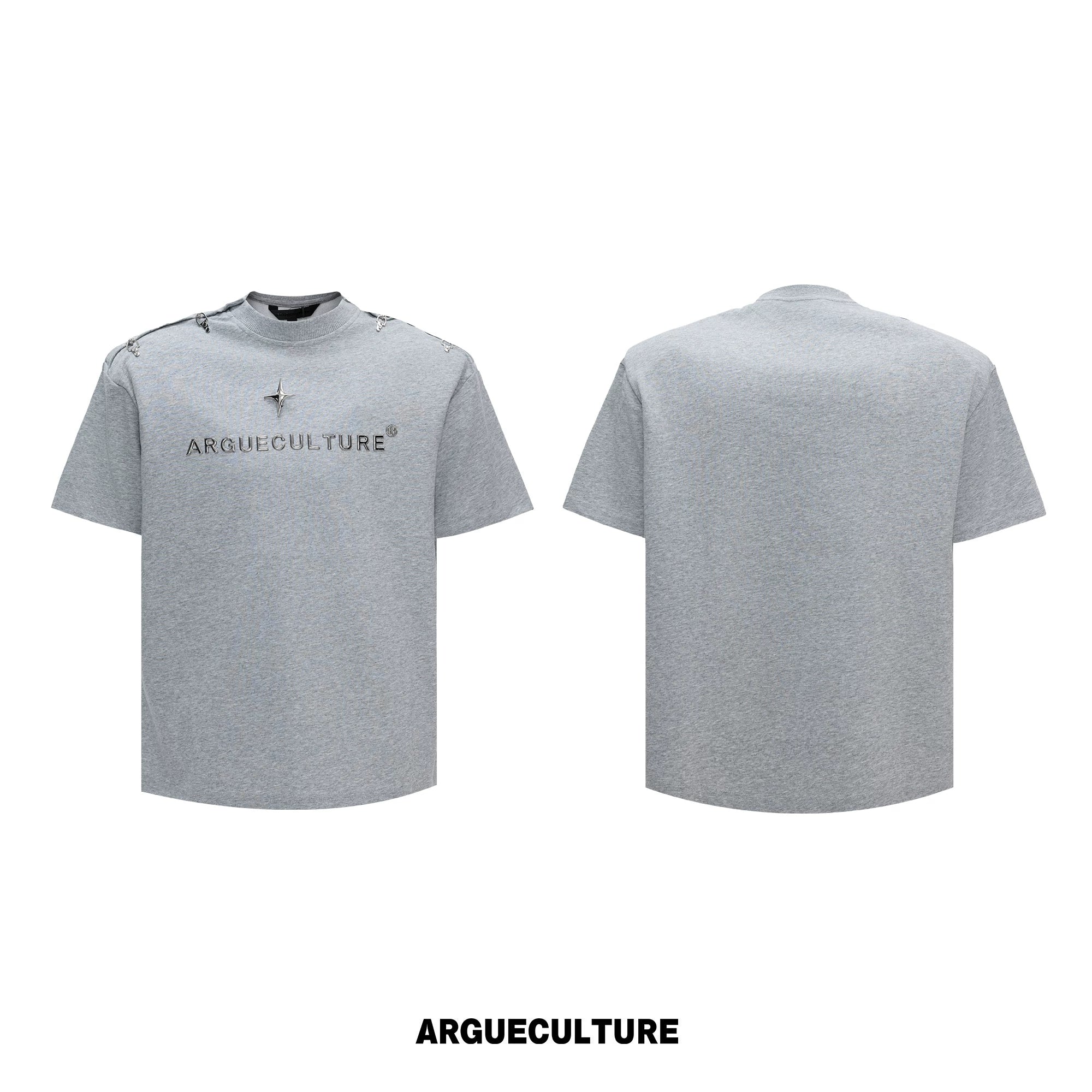 ArguECulturE Retro One-word Shoulder Loose Tee