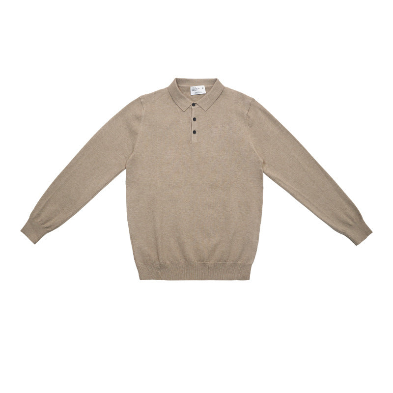 UNF Comfort Soft Waxy Knitted POLO Shirt