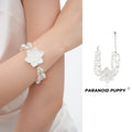 ParanoidP Flower Pearl Bracelet
