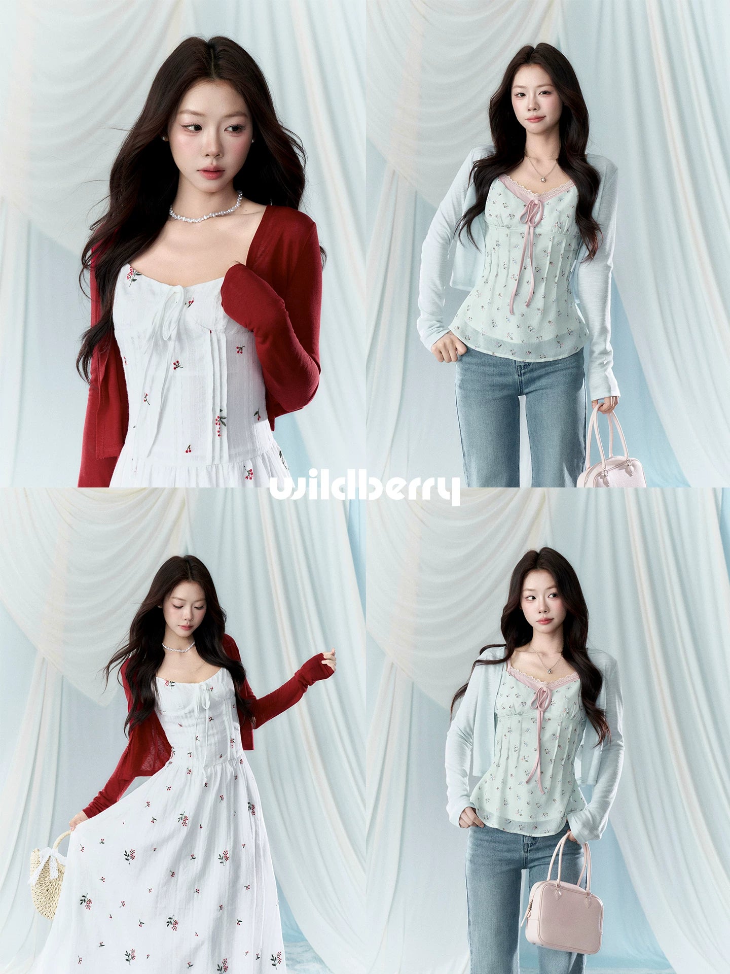 Wildberry Temperament Versatile Knitted Cardigan