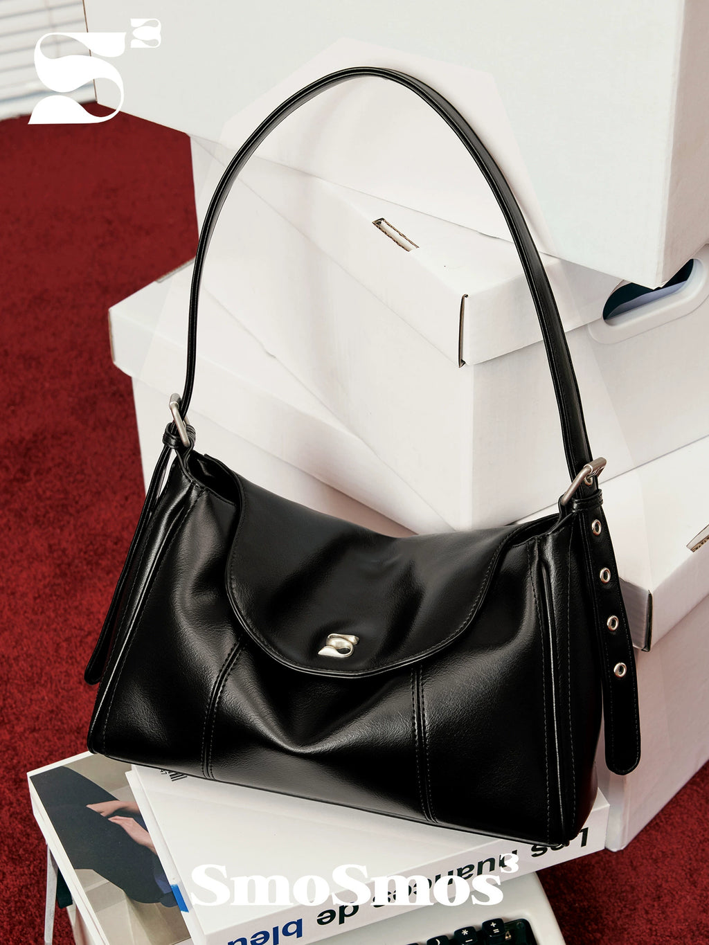 SmoSmos Leather Crossbody Small Shoulder Bag