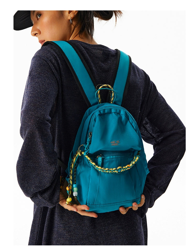 CryingCenter Braided Rope Lanyard Beaded Picnic Bag