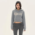 LINY LIBERTY Vintage Simple Loose Hooded Sweater