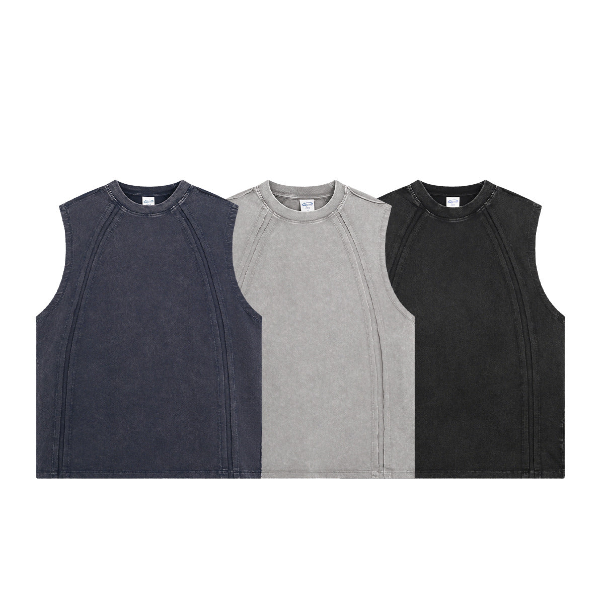 ARTIE Batik Vintage Splicing Personality Vest