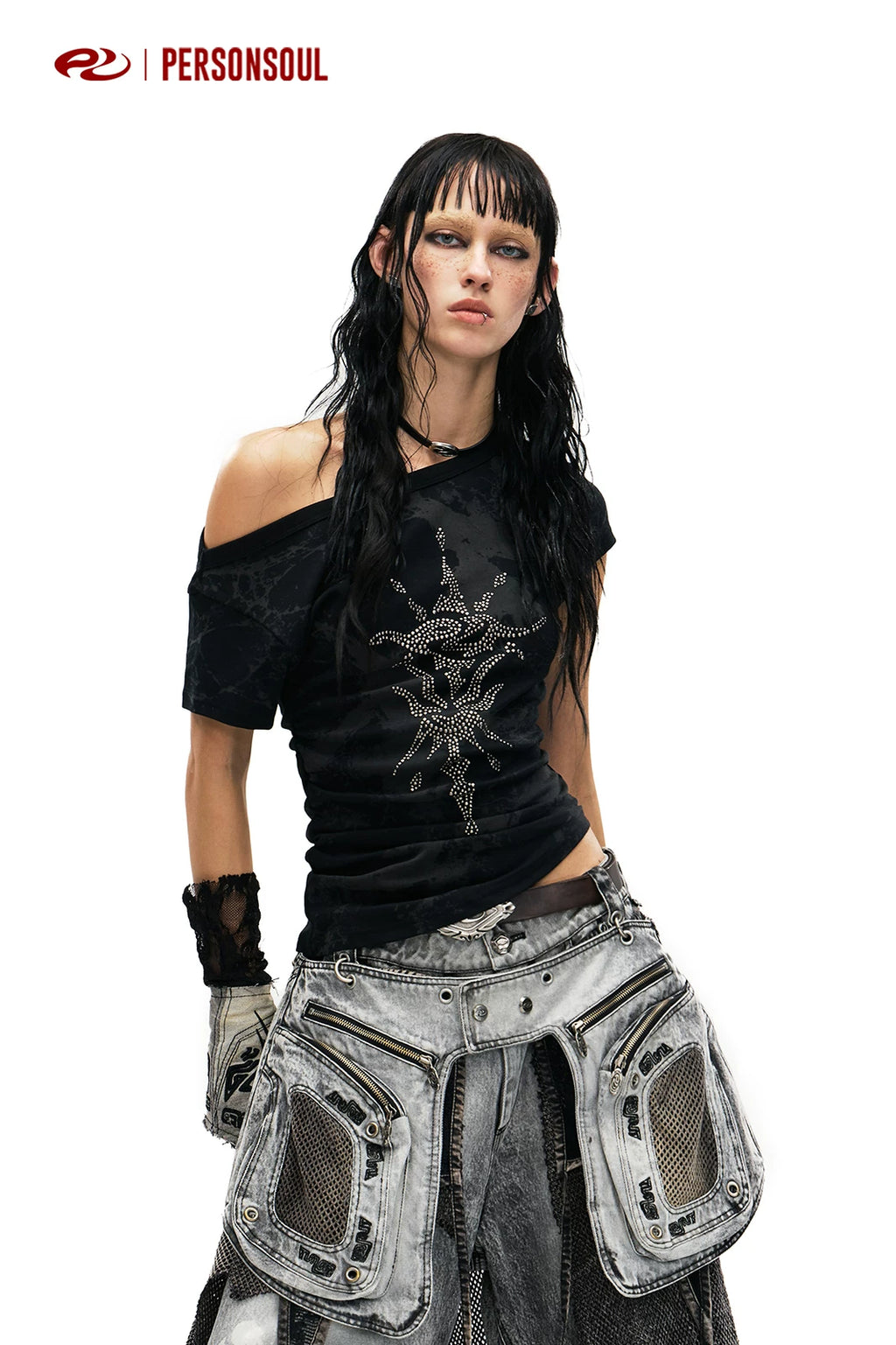 PERSONSOUL Hot Diamond Totem Slim tee