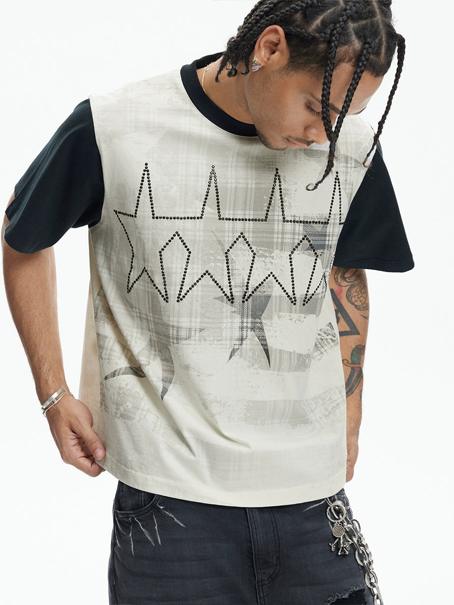 DND4DE Retro Star Hot Diamond Tee