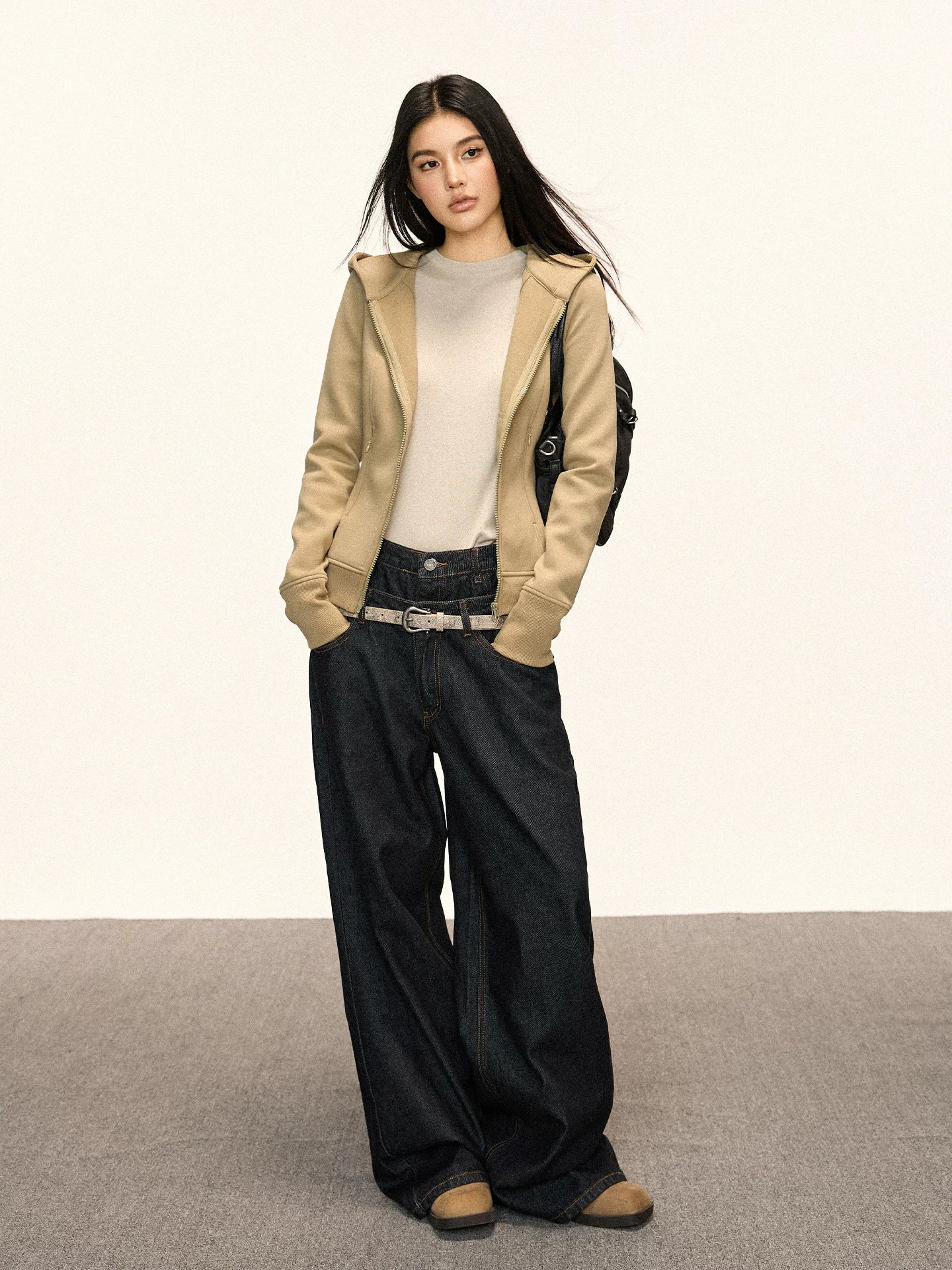 Cherry Melody Vintage Sport Hooded Jacket