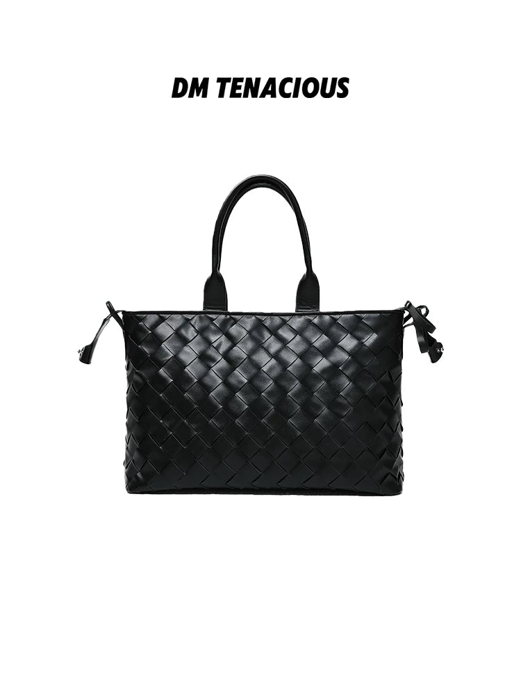 DM Tenacious Premium Vintage Woven Tote Shoulder Bag