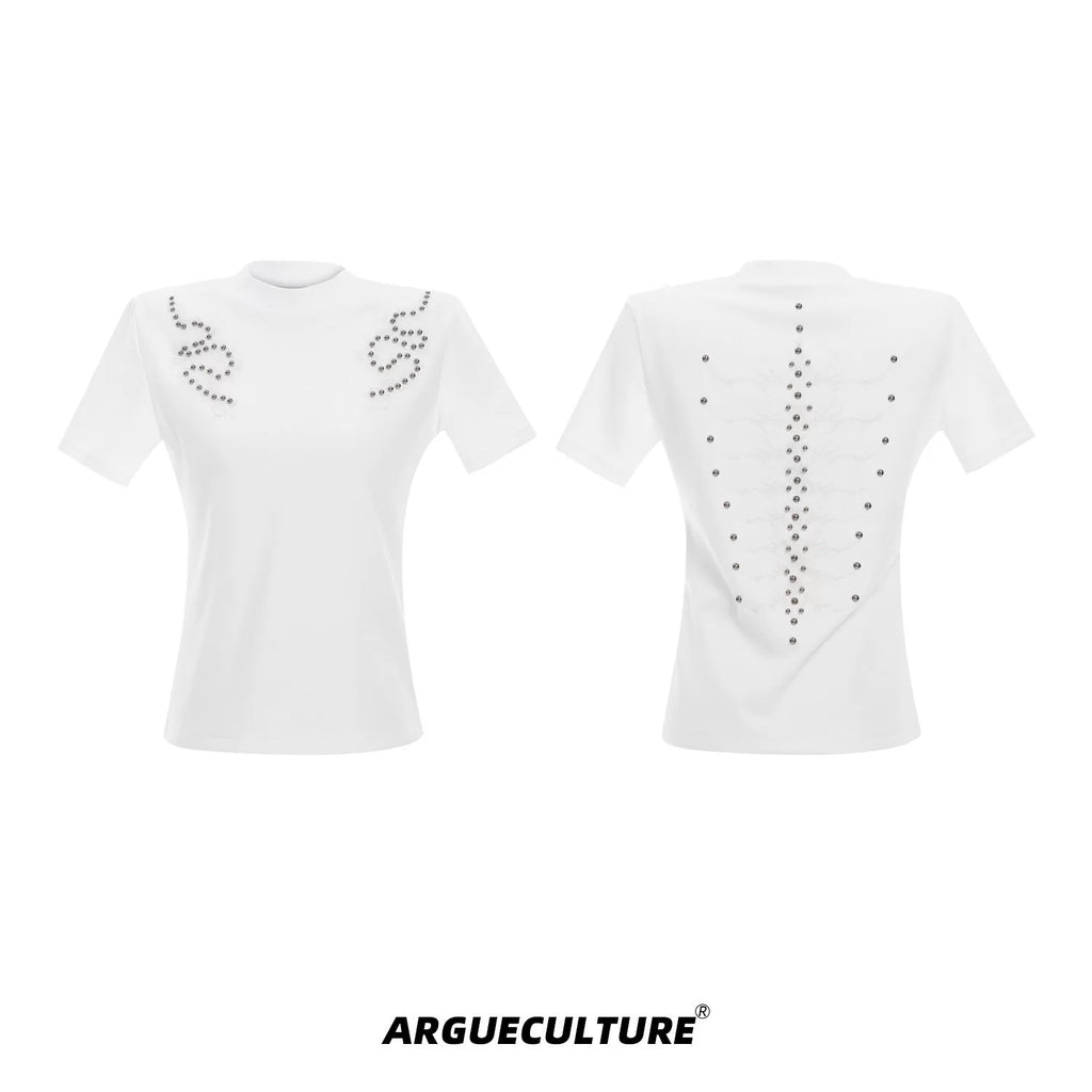 ArguECulturE Niche Front Shoulder Slim Tee