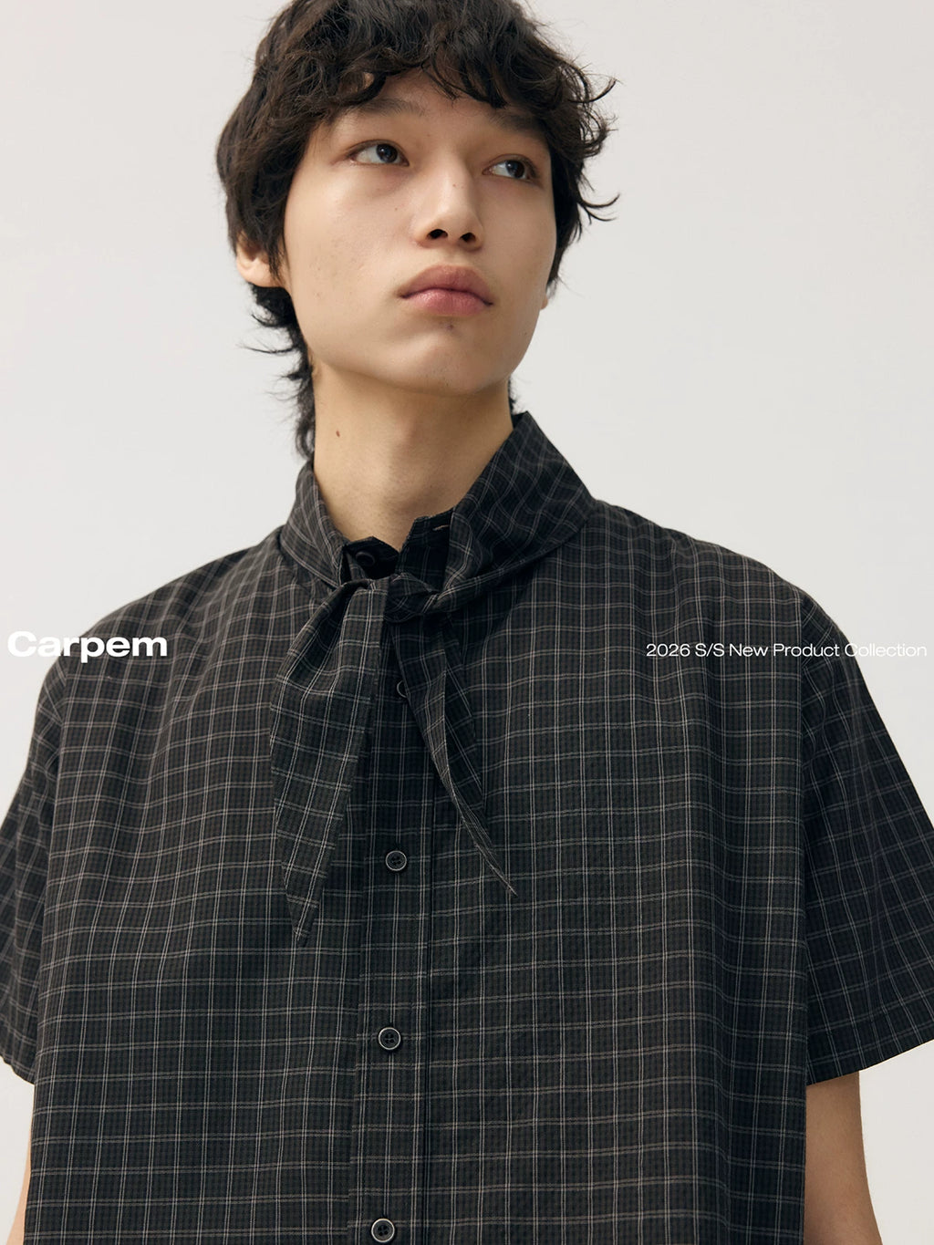 CARPEM Vintage Strap-Up Short Sleeve Shirt