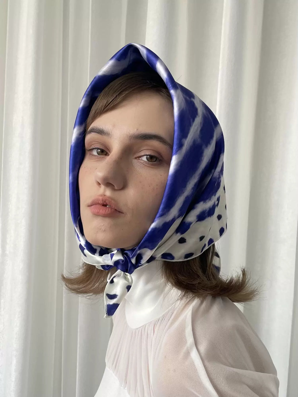 Loosesmell Polka Dot Print Headscarf
