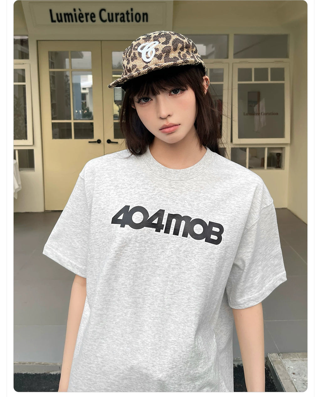 404MOB Simple Loose Versatile Tee