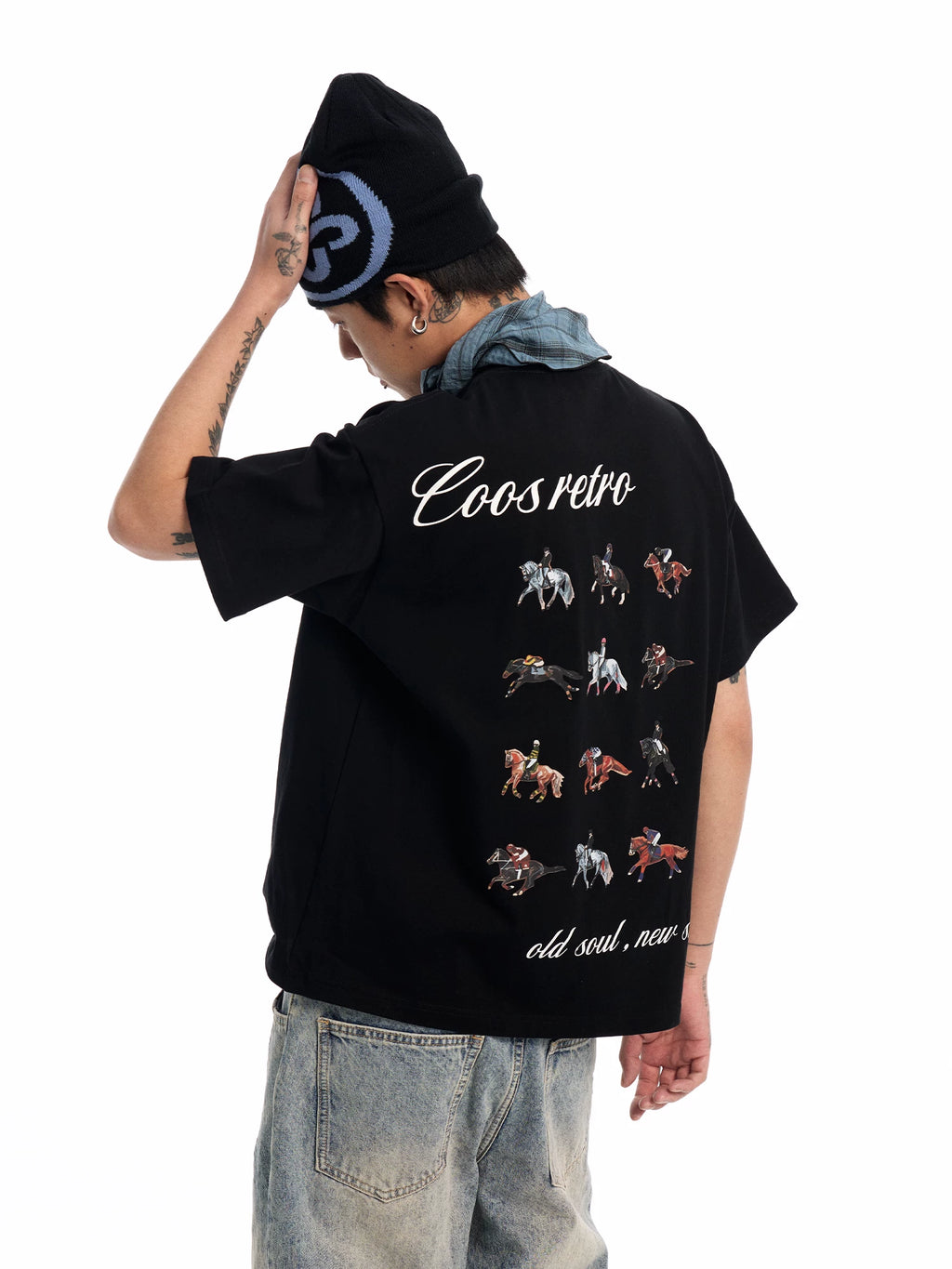 CoosRetro Retro Loose and Versatile Tee