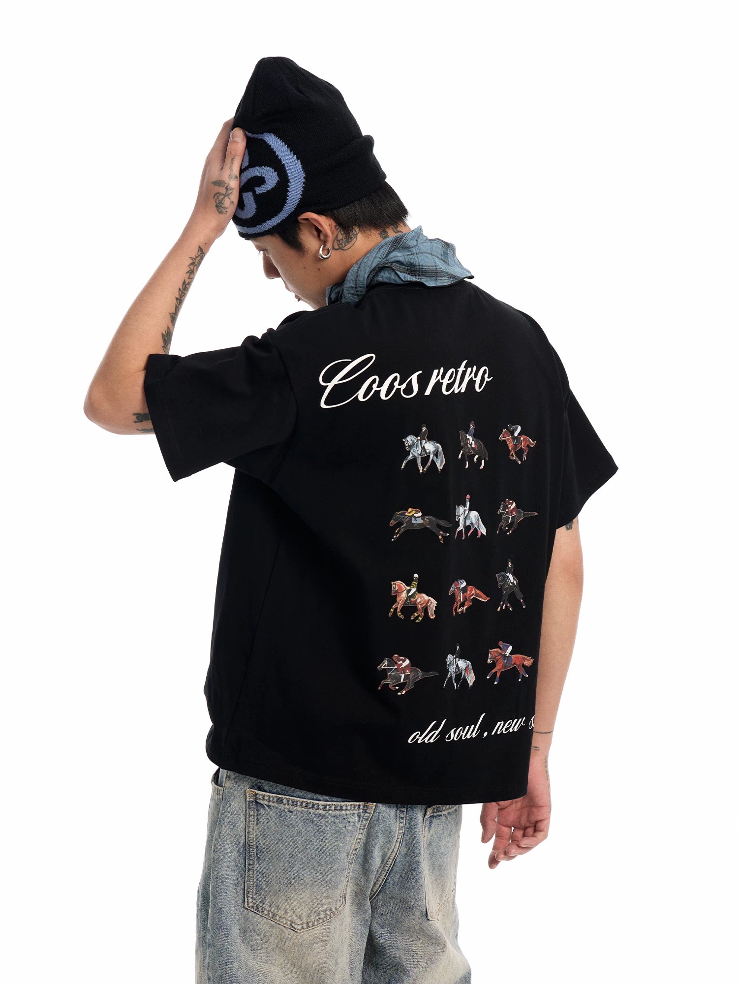 CoosRetro Retro Loose and Versatile Tee