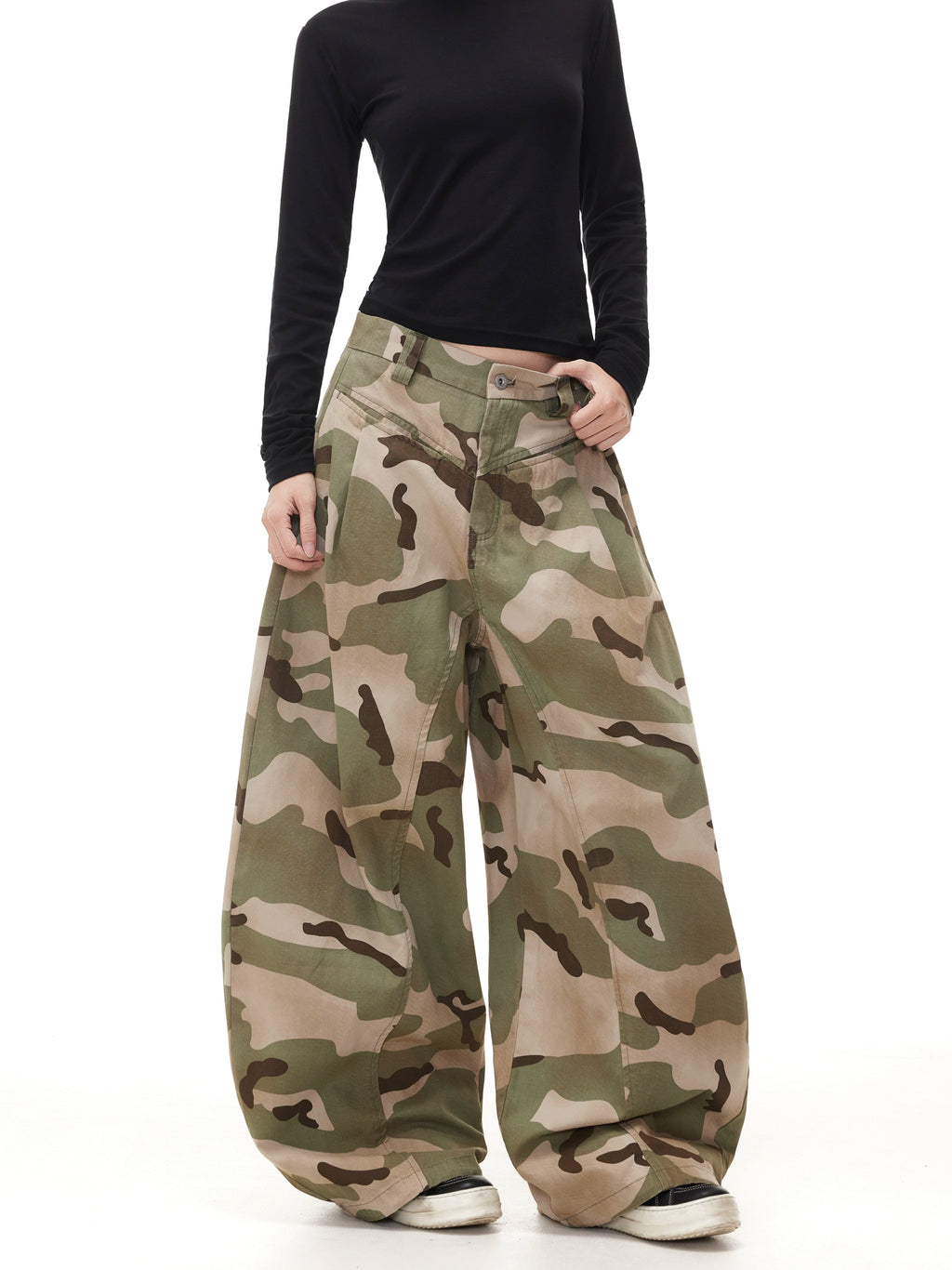 BTSG Pleated Camouflage Scimitar Overalls
