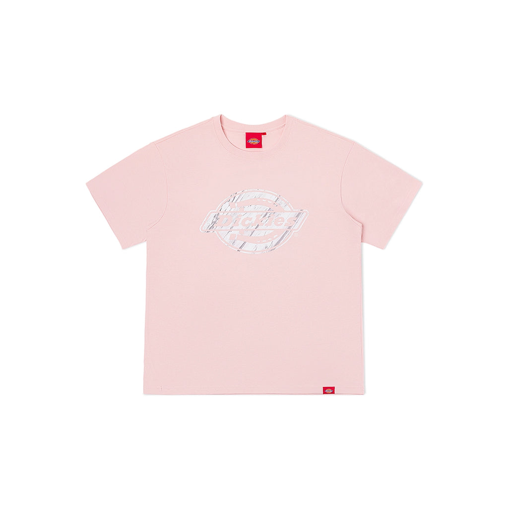 Dickies Marble Texture Large LOGO Printing Loose Tee