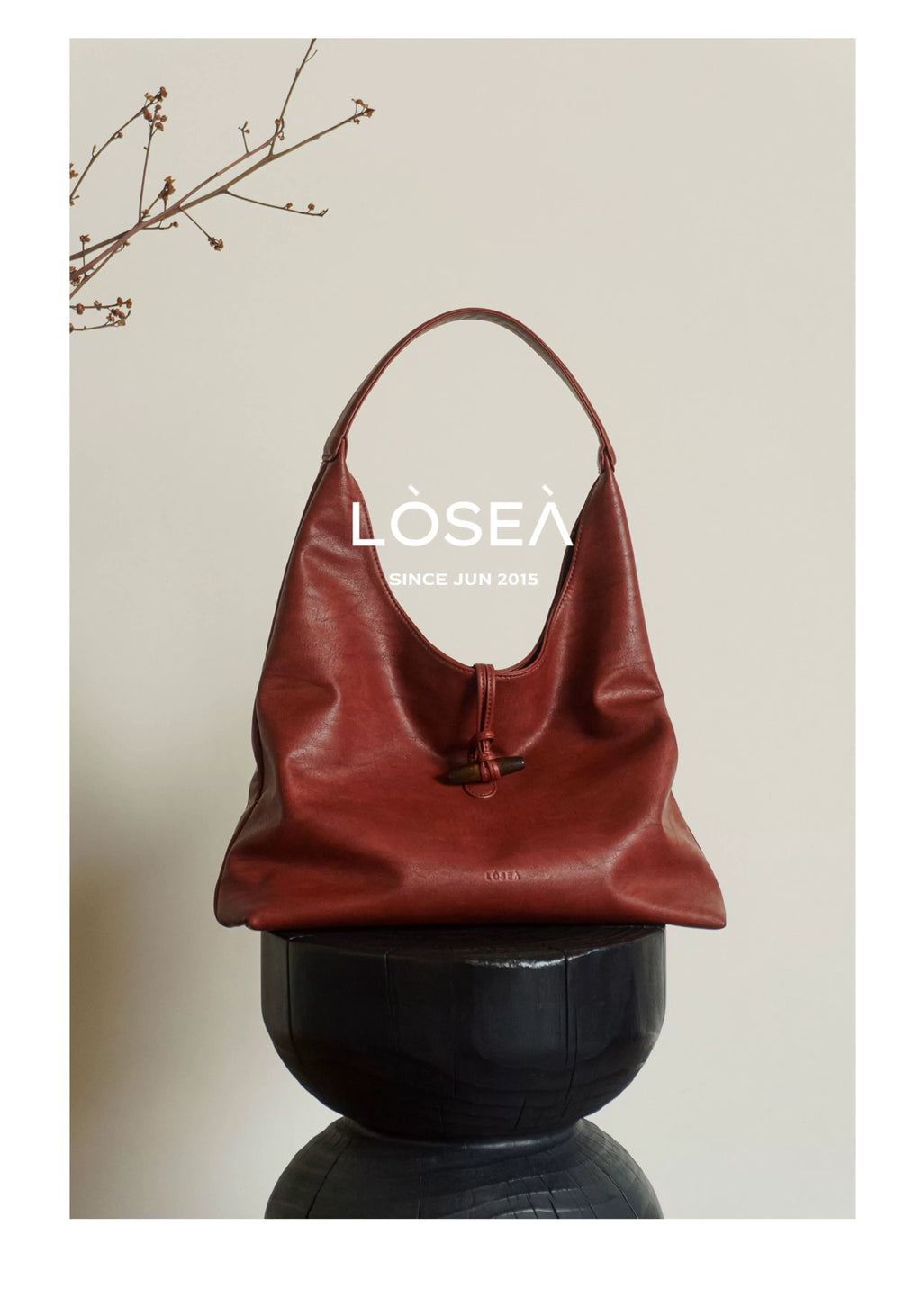 LOSEA New Chinese Minimalist Large Capacity Tote Bag
