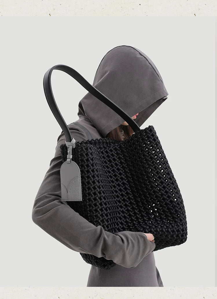 KoniKoni Hand-woven Shoulder Armpit Bag