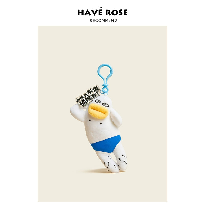 HAVEROSE Ugly Cute Crying Banana Plush Doll Pendant