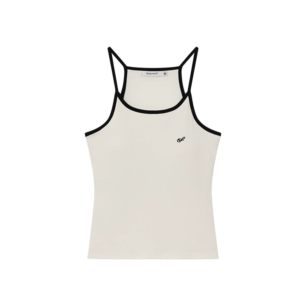 FUNKYFUN High Elastic Threaded Skinny Vest