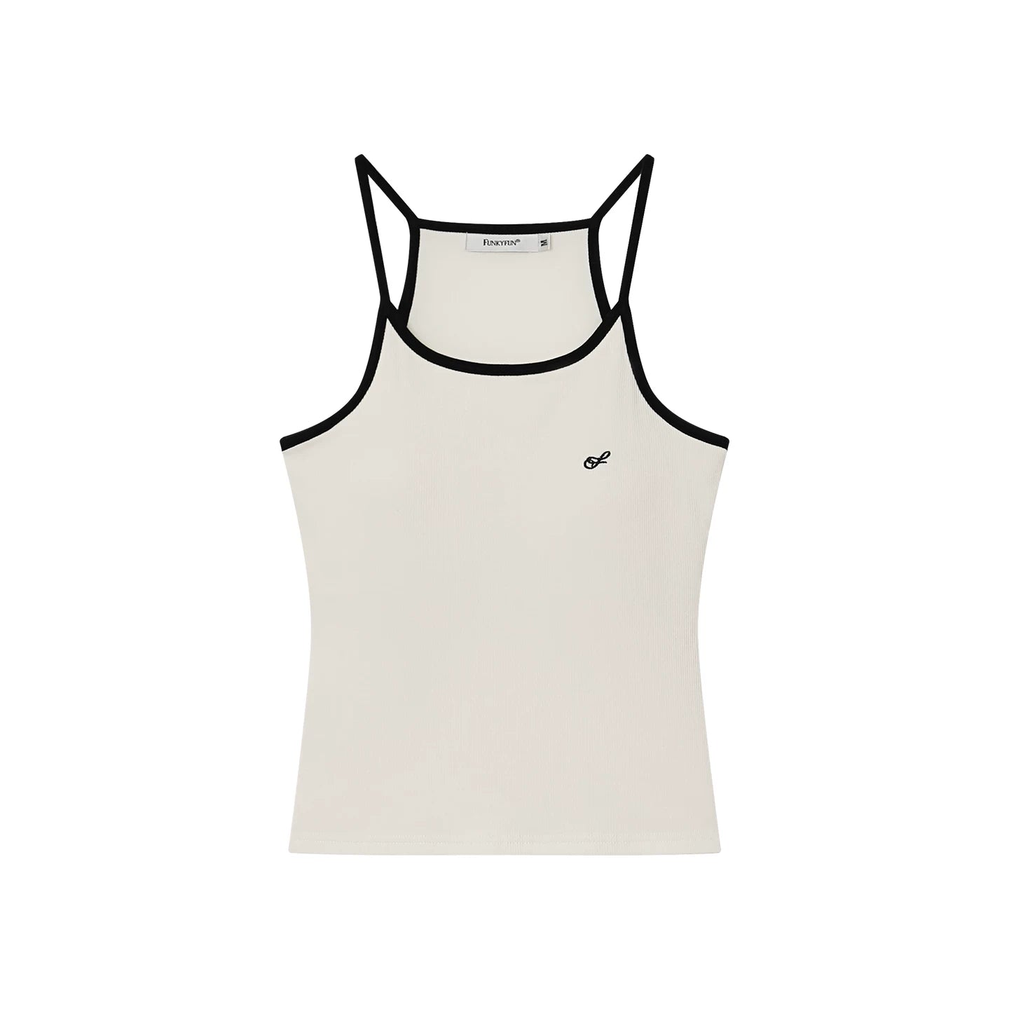 FUNKYFUN High Elastic Threaded Skinny Vest