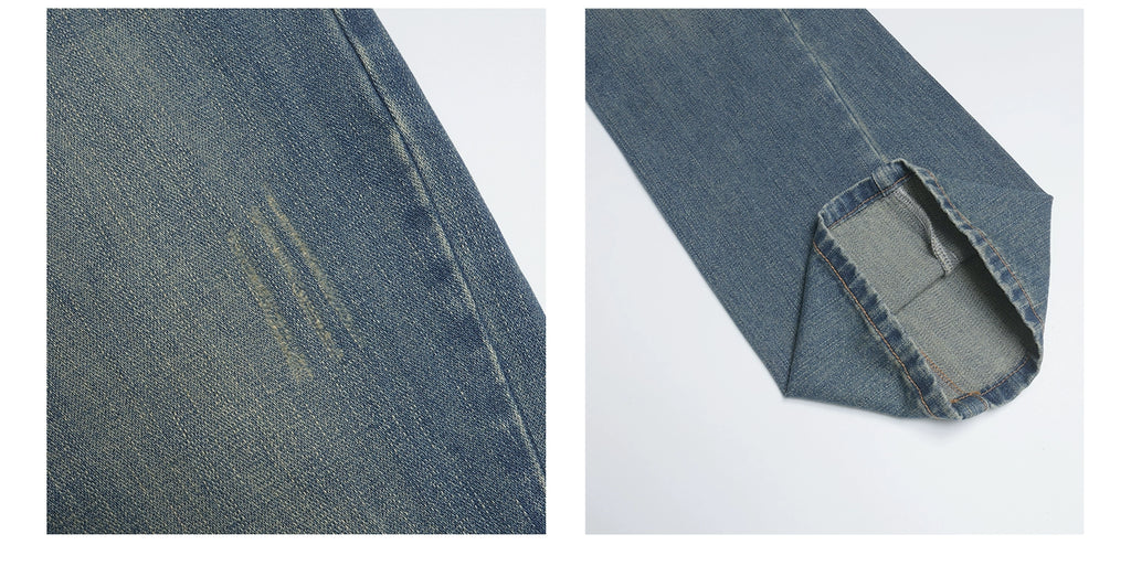 Audwyn Low Waist Retro Slim Fit Pants