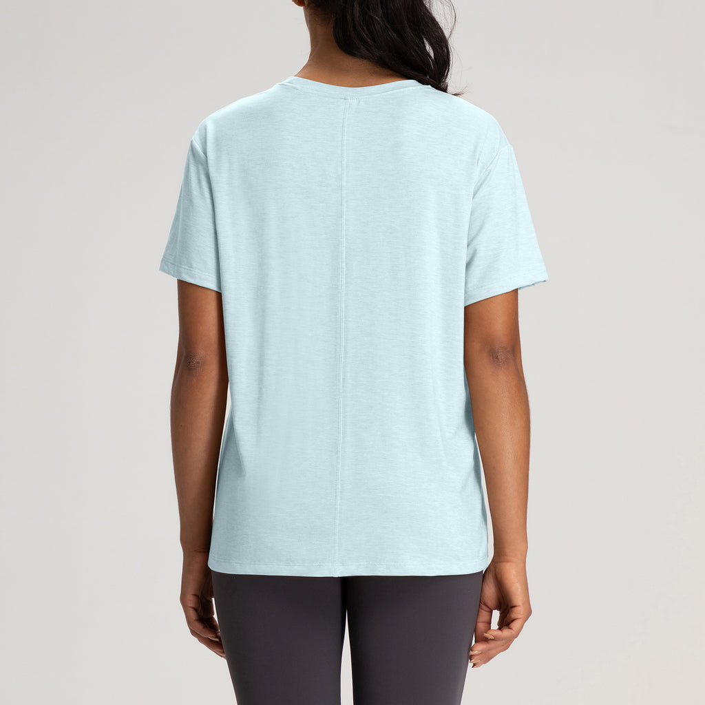 Athena Lulu Crew Neck Naked Breathable Tee