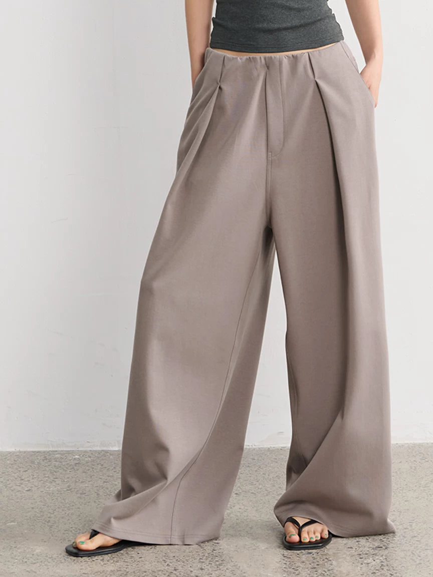 LINY LIBERTY High Waist Wide Leg Casual Versatile Sweatpants