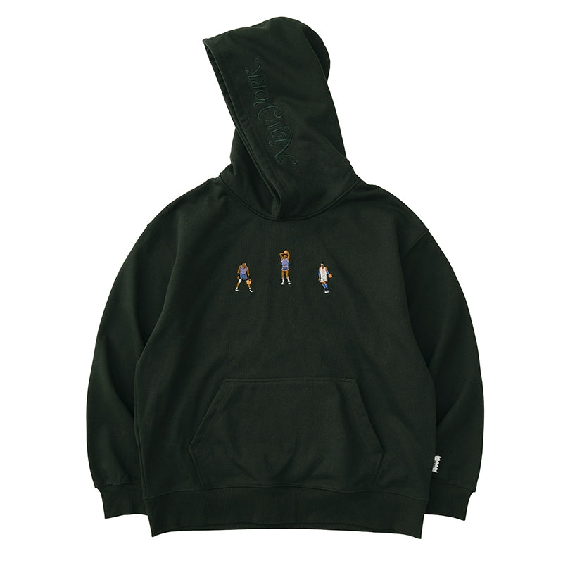 Battles Casual Loose Hooded Sweater