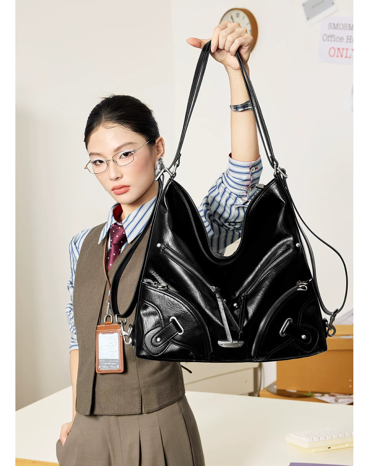 SmoSmos Vintage Shoulder Underarm Bag