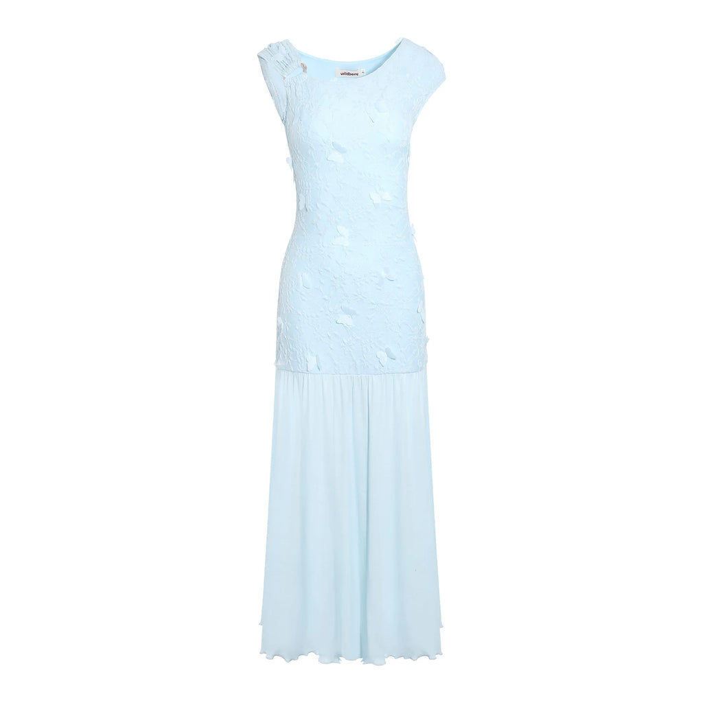 Wildberry Knitted Lace Dress