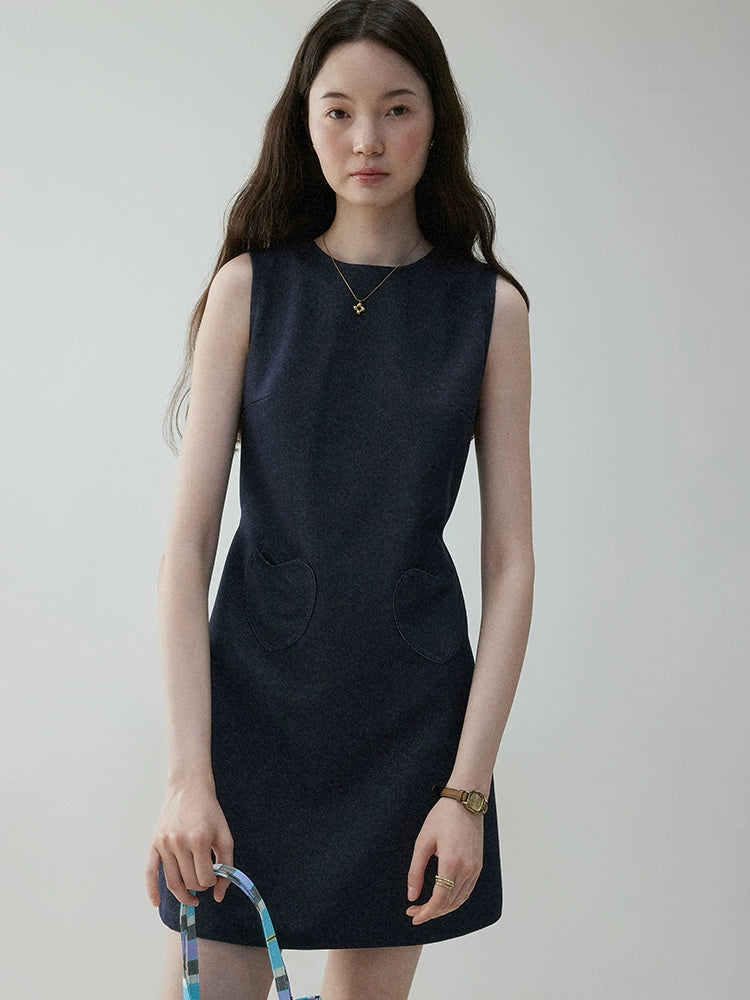 VOOE Temperament Waist Strap Short Dress