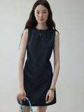 VOOE Temperament Waist Strap Short Dress
