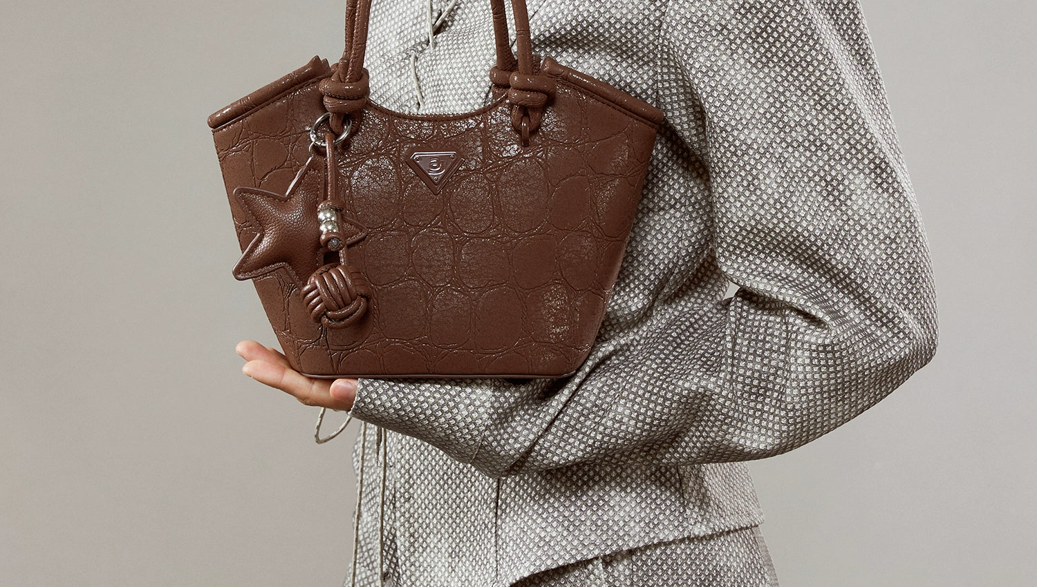 JACD Premium Feeling Bucket Shoulder Messenger Bag