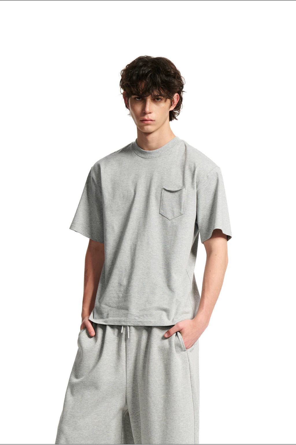Loopsoon Old Rough Edge Casual Versatile Tee