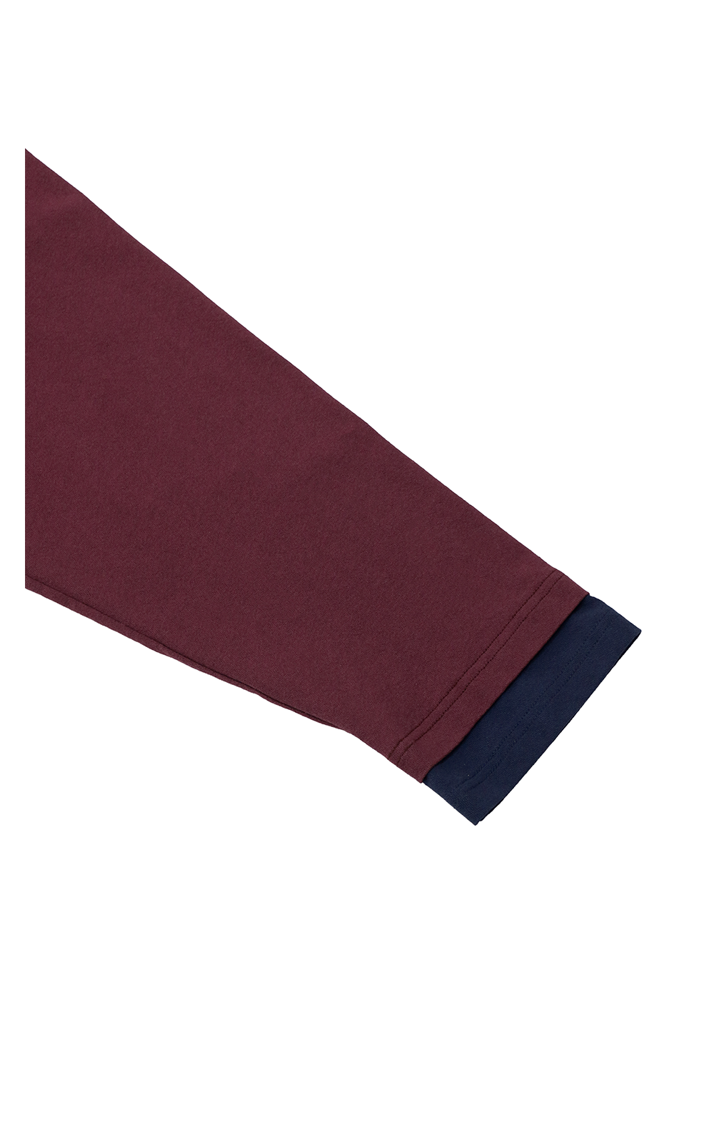 RELABEL Fake Two-piece Color Matching Casual Versatile Long Sleeves