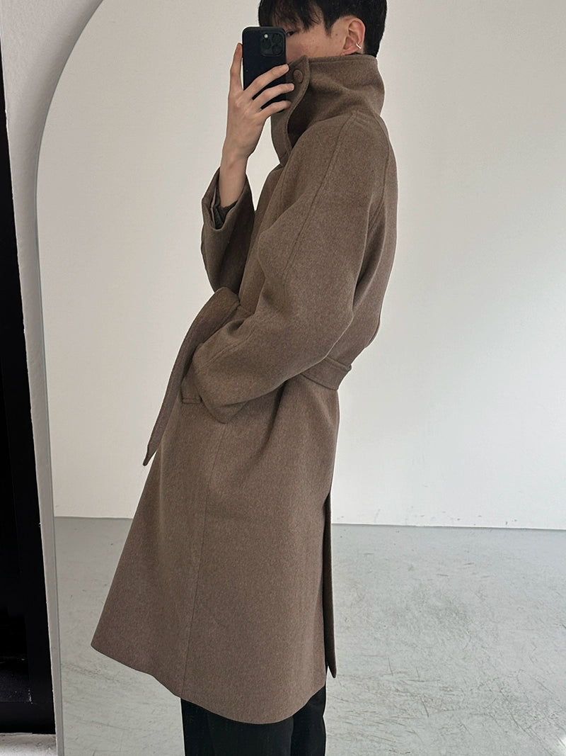 COLN Wool Versatile Lapel Coat