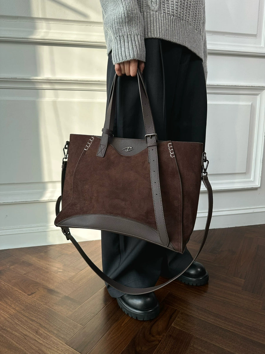 CATSSTAC Mayan Suede Tote Bag