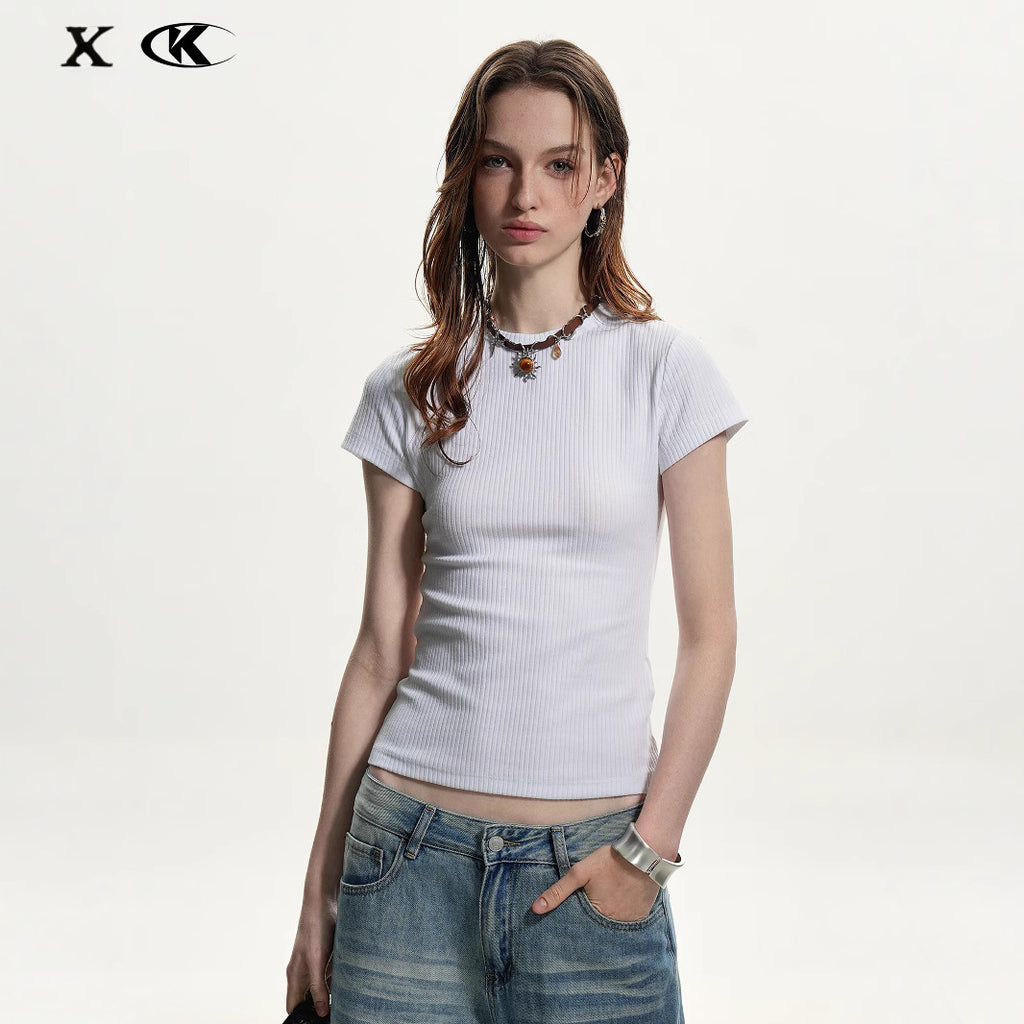 11KN Simple and Thin Versatile Slim Tee