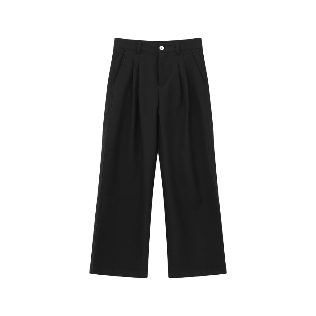 TURNTIDE Niche High-end Three-dimensional Tailoring Straight Trousers