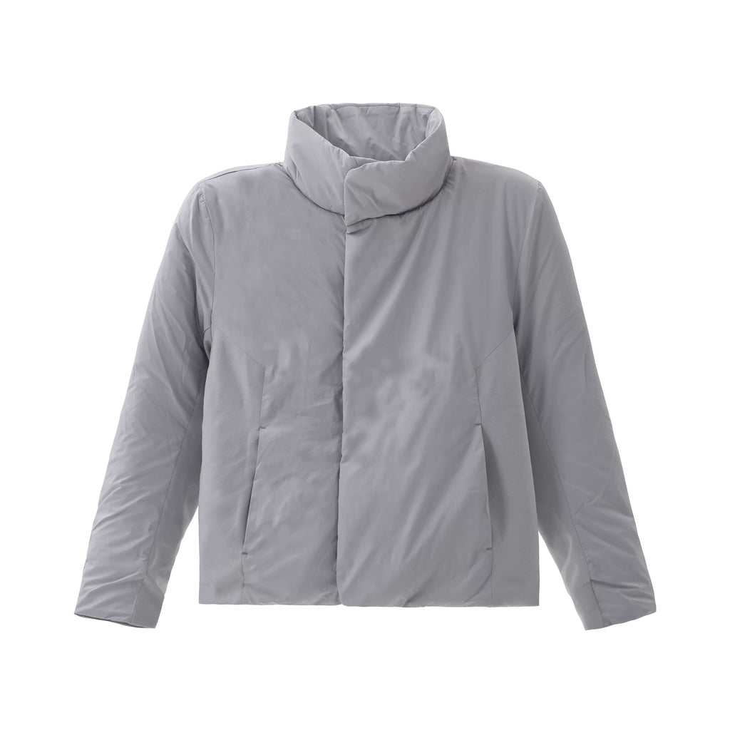 ZOZOFOREST Sleek City Stand-up Collar Simple Sports Cotton-padded Clothes