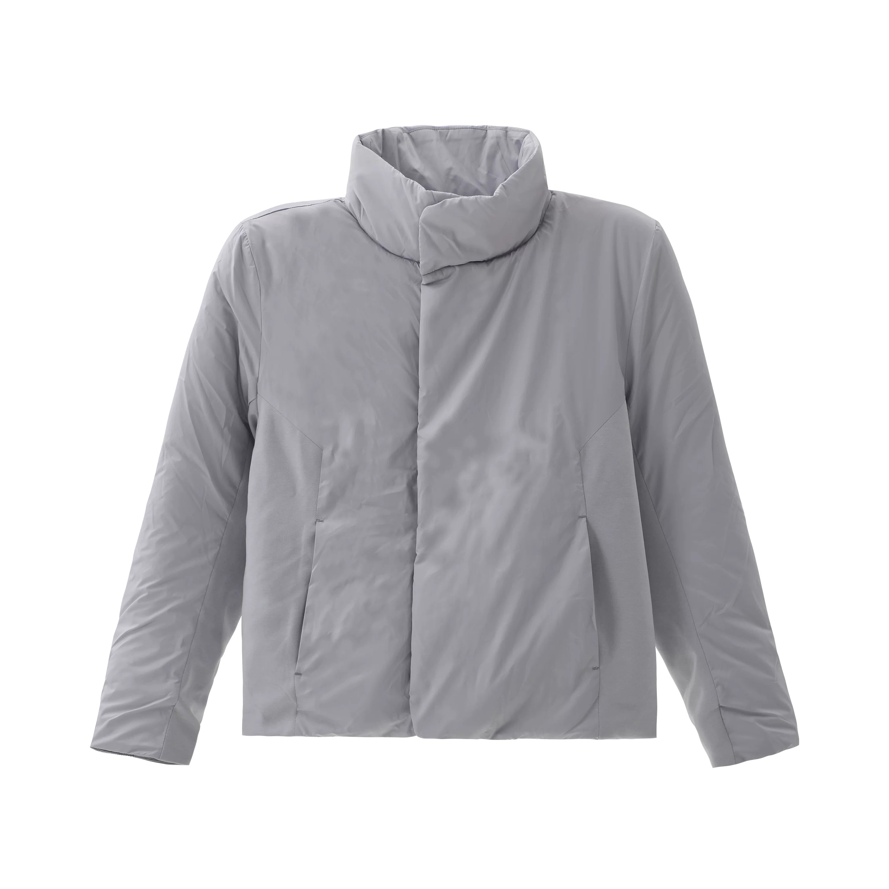 ZOZOFOREST Sleek City Stand-up Collar Simple Sports Cotton-padded Clothes