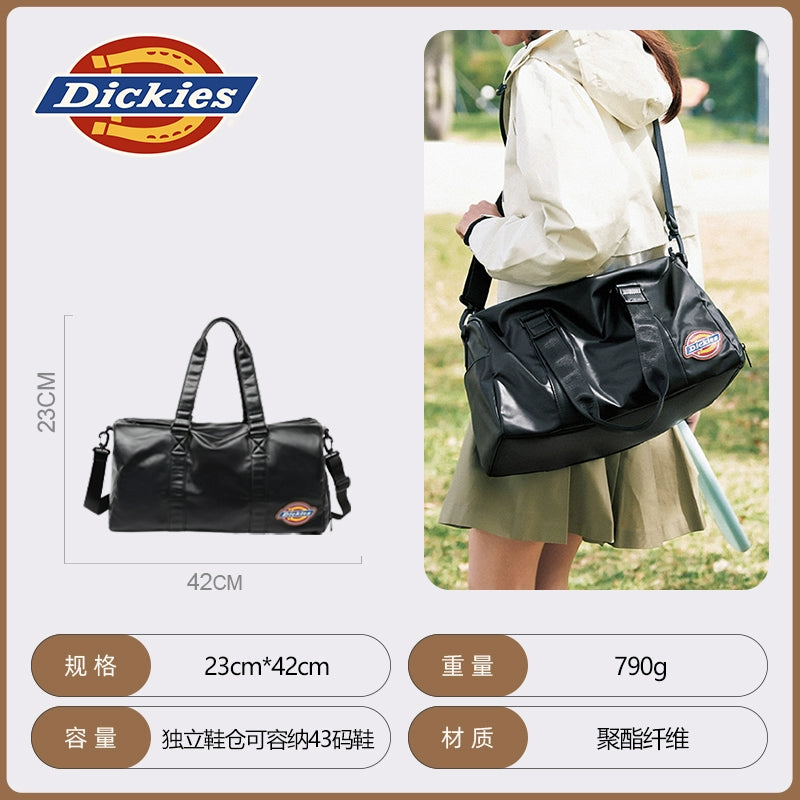 Dickies Shoulder Crossbody Leather Waterproof Fitness Large Capacity Bag gym