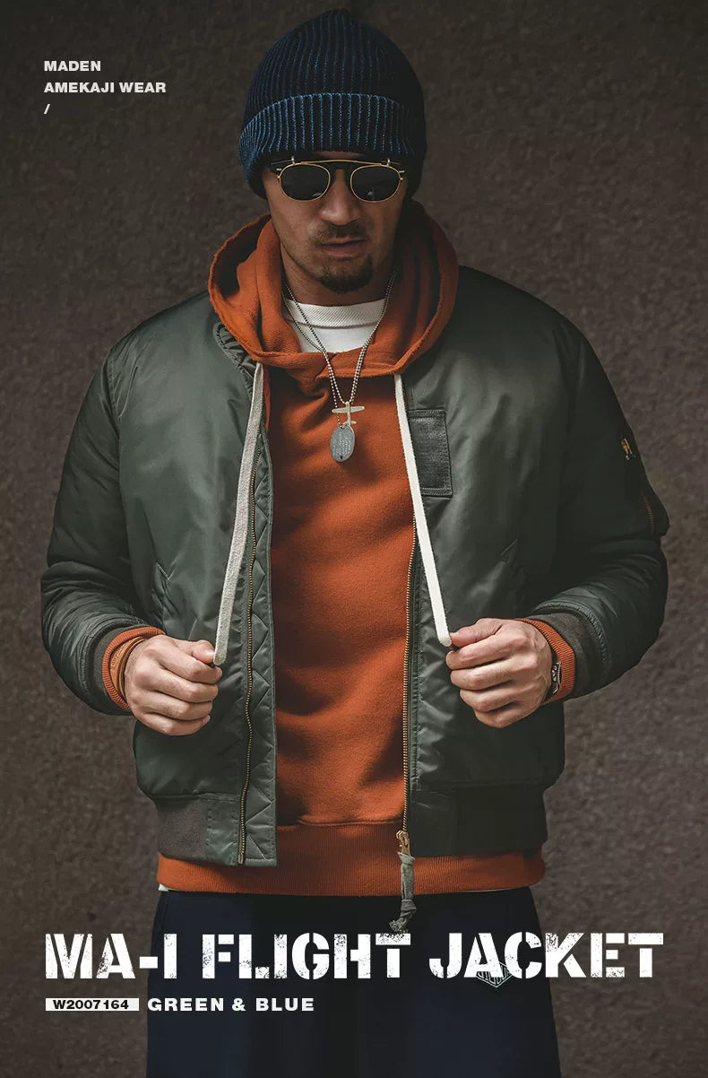 Madden air MA1 cotton bomber short jacket